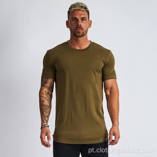 T-shirt de manga curta para homem